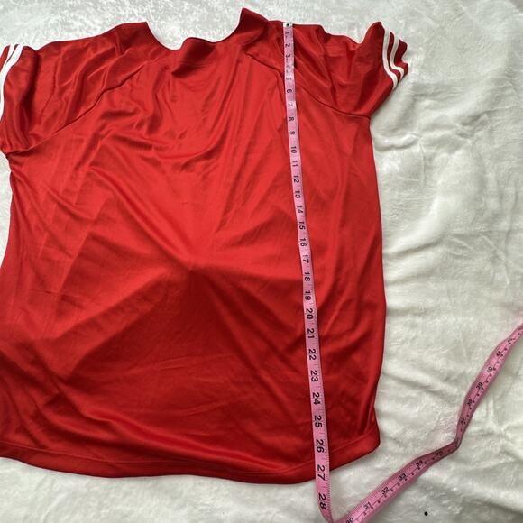 Cincinnati Reds Tie Up Jersey Shirt Womens Size XL Red MLB Baseball Fan NEW - Picture 13 of 14